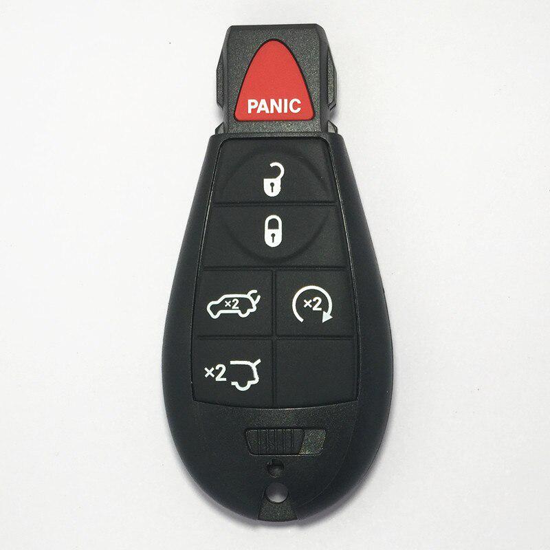 

Костюм смарт-ключа для автомобиля CHRYSLER/DODGE/JEEP, дистанционный ключ подходит для оригинального/M3N5WY783X/IYZ-C01C/ID46 7941Chip/434 МГц for Dodge чёрный