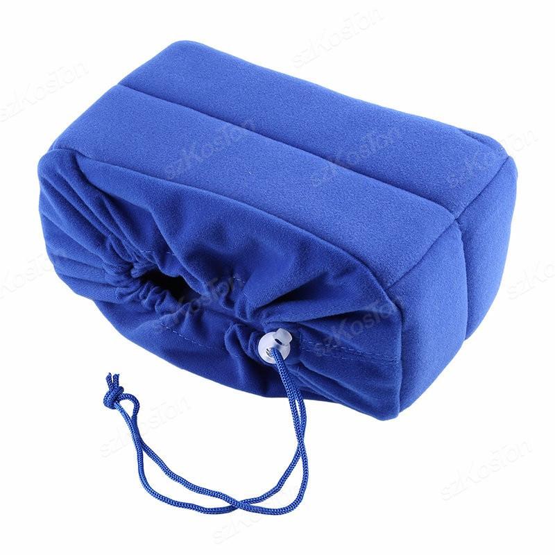 Camera Insert Bag Waterproof Shockproof DSLR Camera Lens Insert Bag Padded Case With Drawstring