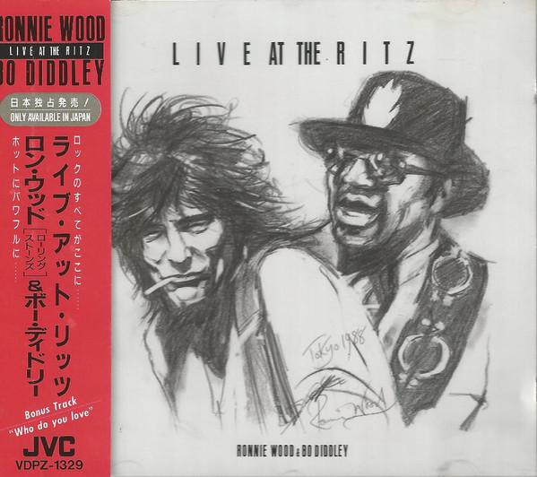 

CD RON WOOD & BO DIDDLEY - Live At The Ritz VDP1329 JVC 1988 Japan ObiRock Used