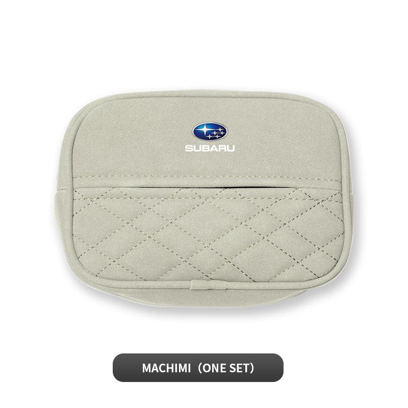 Car Tissues Bag Auto Interior Kleenex Storage Box Accessories For Subaru STI Forester Impreza Legacy Outback XV BRZ WRX Tribeca Y15