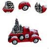 Truck Christmas Tree Statue Table Centerpiece Collectible Tabletop Ornament Gift for