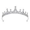 Crystal Diamond Crown Headband: Luxurious Bridal & Banquet Hair Accessory