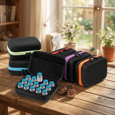 Étui de rangement portable pour flacon d'insuline 10 ml, étui étanche en EVA pour huiles essentielles, antichoc, anti-poussière, organisateur d'insuline, soins du diabète