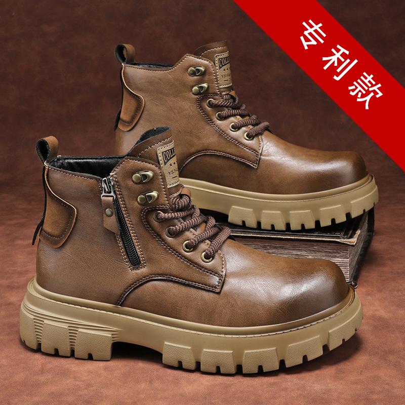 Pánská pravá kůže Boty pro volný čas Měkké mokasíny Pánské ploché módní značky Muži Mokasíny Prodyšné boty pro řidiče