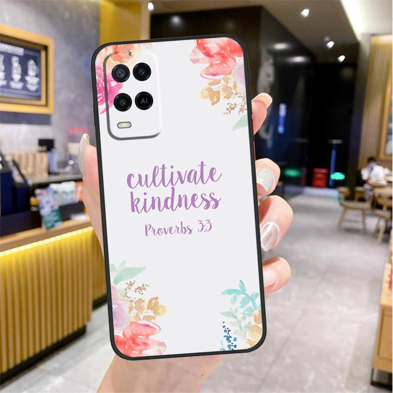 Bible Qutoes Verse Belief God Jesus Case For Oppo A80 A40 A60 A18 A38 A58 A78 A98 A96 A76 A16 A94 A74 A54 A15 A17 A57 A77 A5 Pro