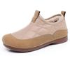 Women's Soft Sole Slip-On Fleece-Lined Warm Beijing Winter Shoes