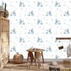 Bunnies and Hearts Wallpaper for Living Room and Bedroom 50x1000