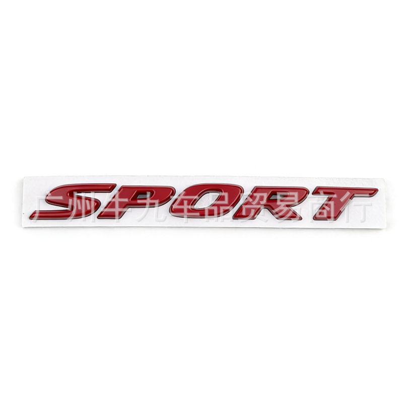 Suitable for the US Version of CRV 10th Generation Civic Accord, Split Metal Car Logo Modified 2.0T SPORT Rear Standard