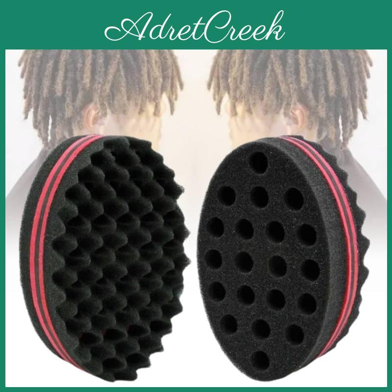Versatile Oval Curling Sponge For Afro Hair Perfect For Frizz Management