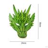 Maska smoka 3D Maski dinozaura Straszna Uniwersalna Akcesoria do kostiumu na Halloween Półtwarz Cosplay