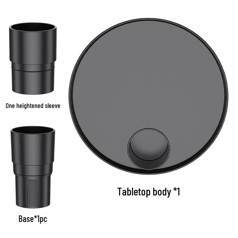 

Compatible Accessories for Tesla and Li Auto: Tables, Cup Holders, and EV Floating Tables. чорний