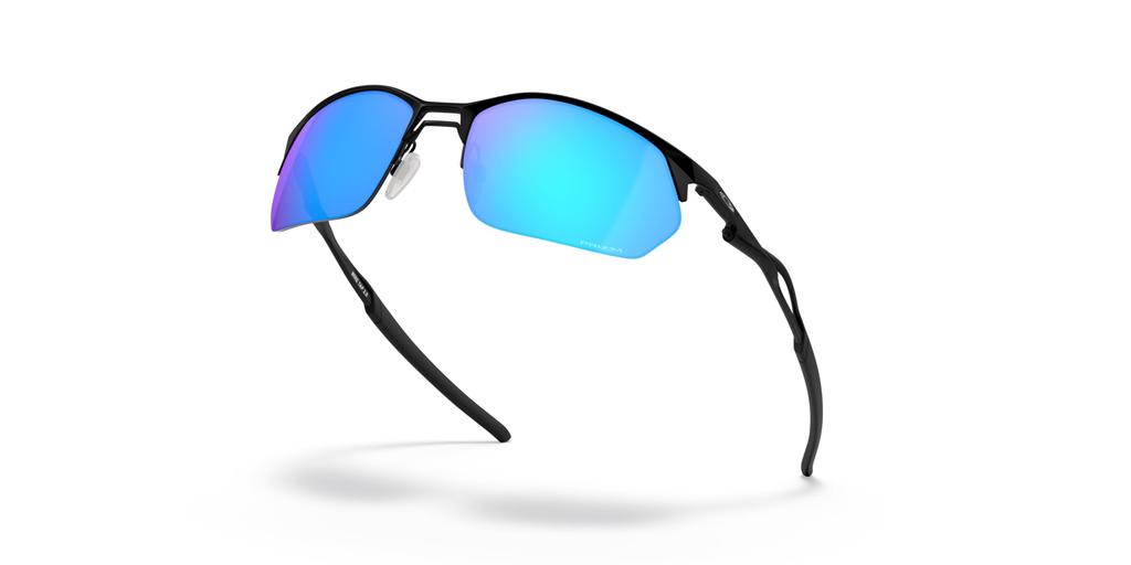 Oakley OO4145 Satin SAPPHIRE 60mm Men's Sunglasses, Black/Prizm Lens,
