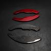 Real Carbon Fiber Car Interior Steering Wheel Shift Paddle Shifter Extension Cover Trim For Honda 10th Civic 2016 2017 2018-