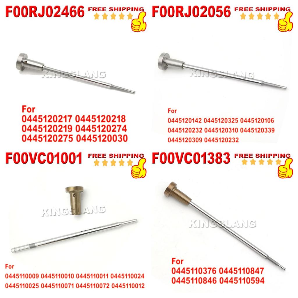 Fuel Injector Control Valve F00RJ02466 Repair Kit Valve Set For Bosch Injection 0445120219 0445120274 0445120275 0445120030
