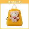 With Children Backpack Plush Bear Doll Decoration For Daily Casual Outings
