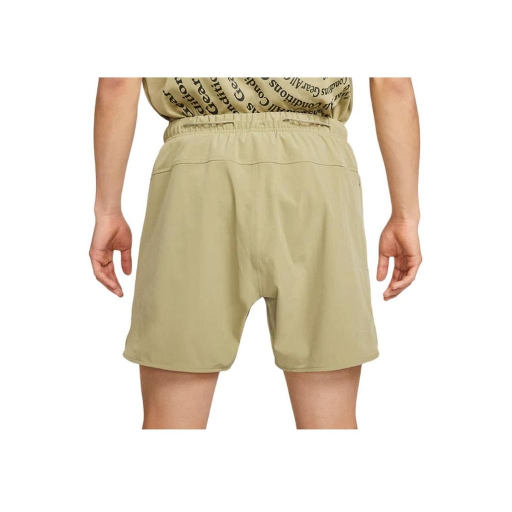 Nike Solid Color Drawstring Waist Straight Leg Casual Shorts Men Bottoms Please-Provide-Color-Information DN3956-276