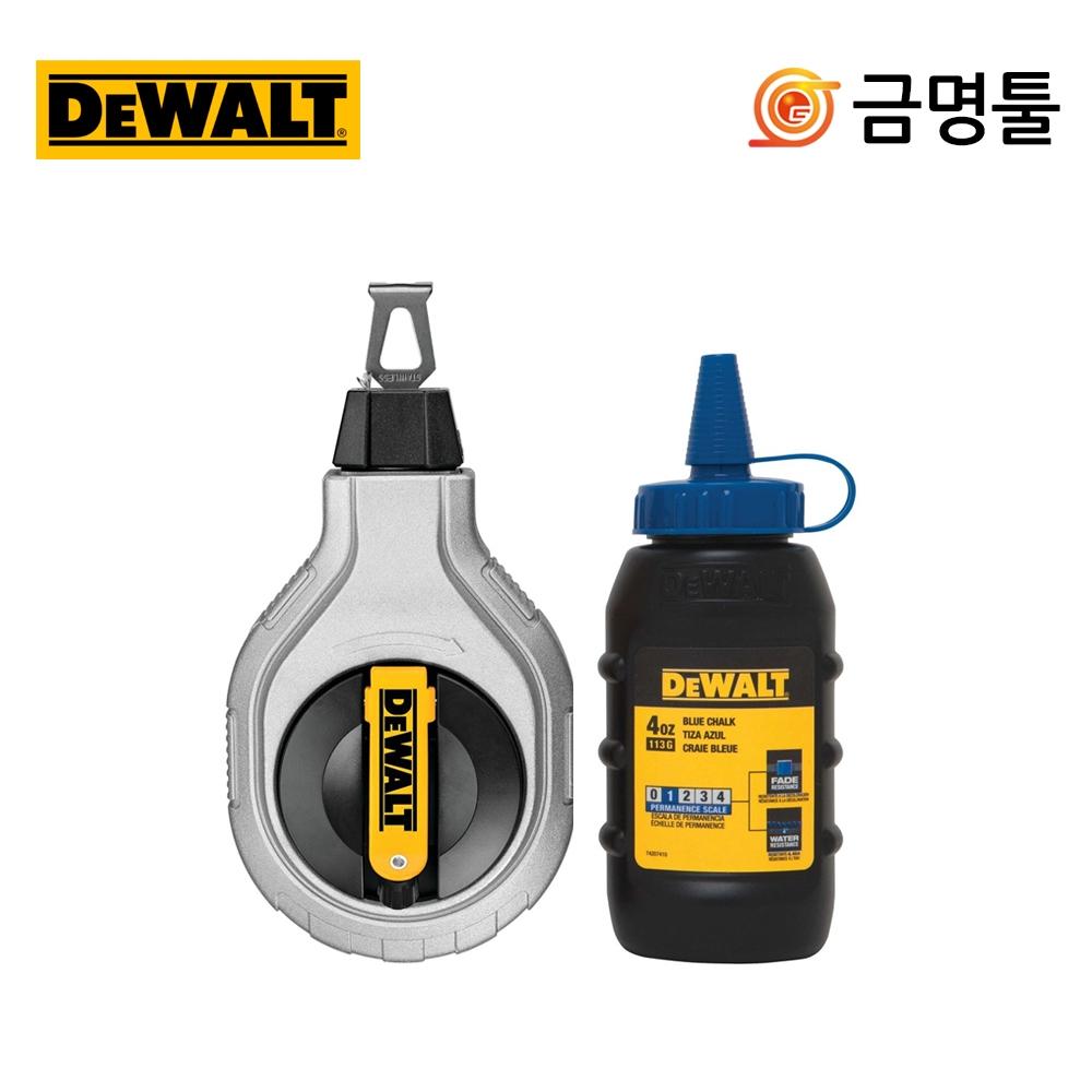 

DeWalt DWHT47425 Набор из 9 синих меловых линий, 30 м, рисунок солнца, металлический корпус с болью