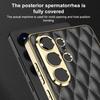 GKK Plating Leather Rhombus Texture Phone Case