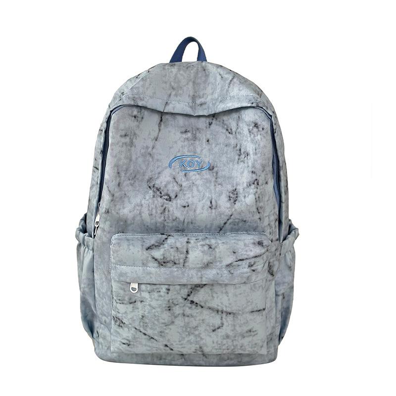 

Студенческий рюкзак модный тай-дай нишевый дизайн рюкзак простой и универсальный высокая ценность большая вместимость рюкзак синий