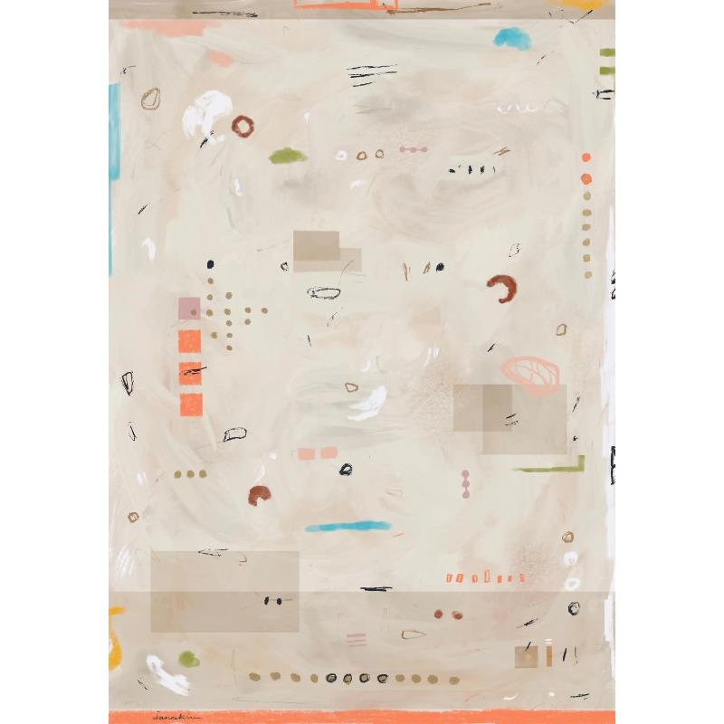 Pôster Original Série Abstrata Impressão Tela Arte Imagens Casa Para Sala de Estar e Quarto Parede Decoração Moderna