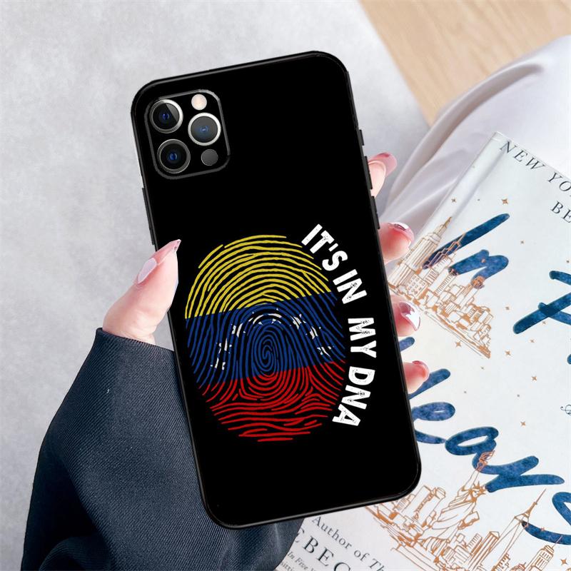 Venezuela Flag Phone Case For iPhone 16 15 Pro Max 11 12 13 Mini 14 Pro Max XR 15 16 Plus 16e Cover Coque