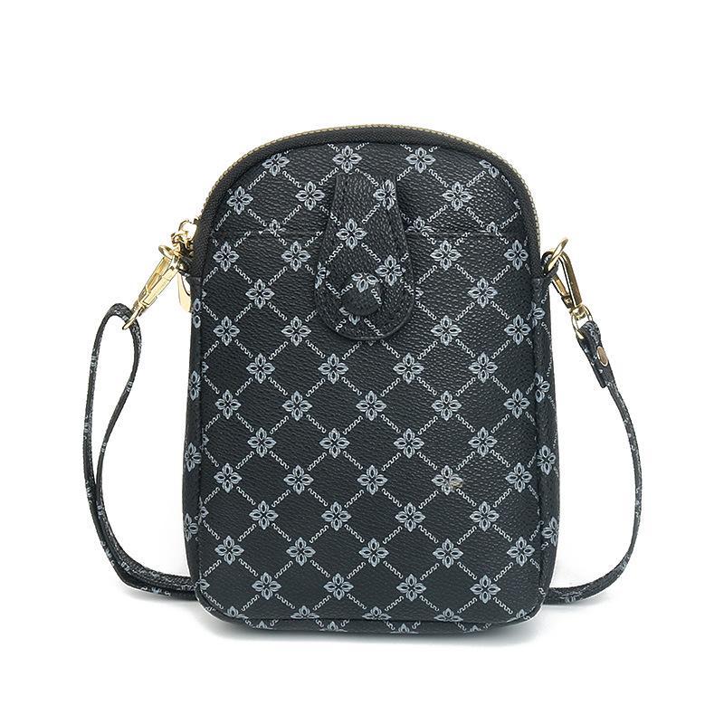 New Women Bags Fashion Shoulder Bag Print Small Square Bag Leisure Versatile Commuter Women Trend Mobile Phone Bag Crossbody Bag