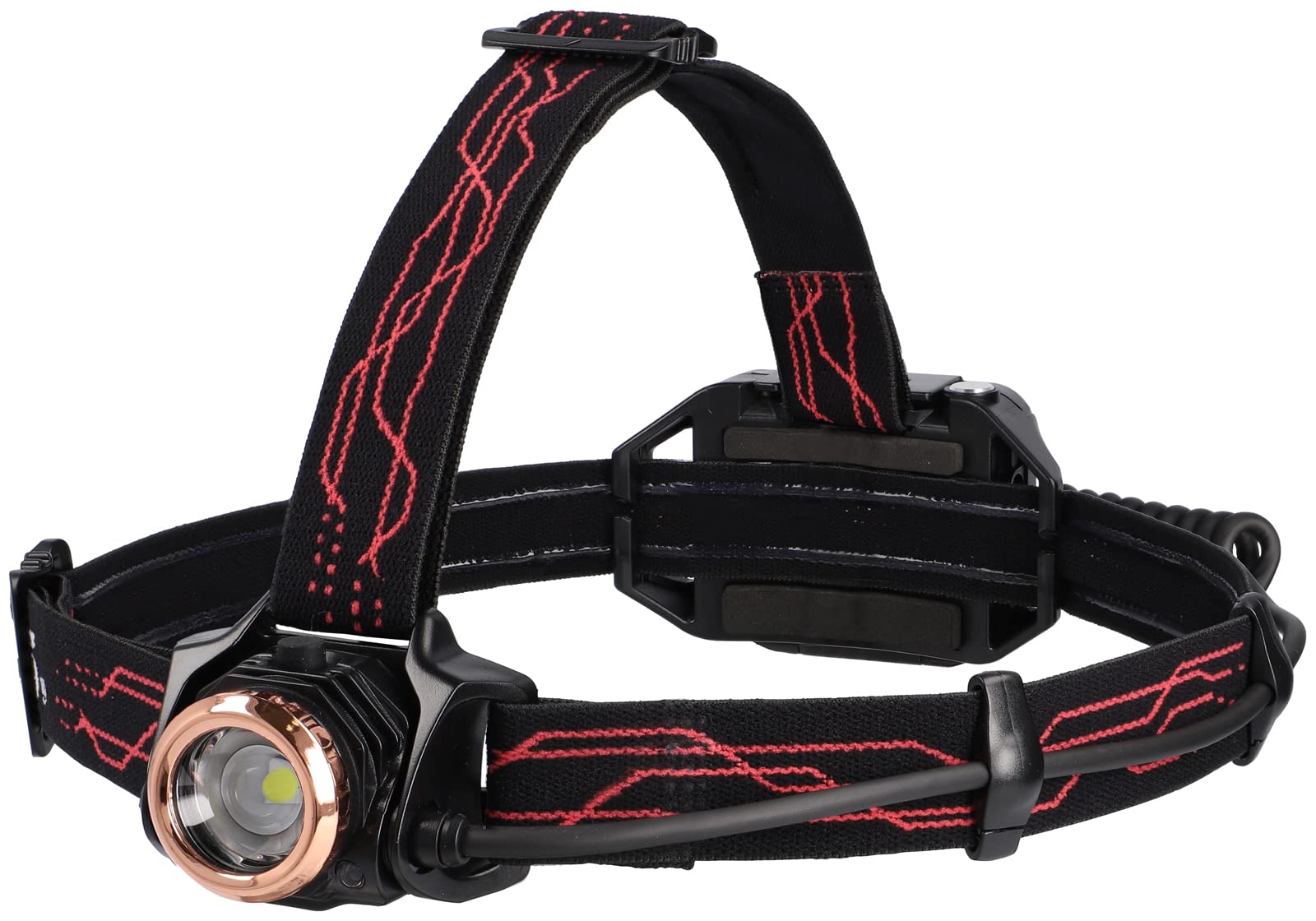 

GENTOS LED Headlamp USB Rechargeable rechargeable Powerful 450 Lumens Waterproof G Series For work and professional use (dedicated battery/AAA чорний