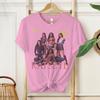 Y2K Singer Graphic Print Tshirt Fashion Hip Hop Girl Group T Shirt Haraju Kukorean Ulzzang Short Sleeve Tees for Women Unisex