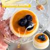 Food Grade Silicone Blueberry Souffle Stress Relief Toy With Anime Character For Kids And Adults