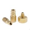 Kit Adattatore Adattatore Connettore R-134a 1/4" Ottone Massiccio Alto