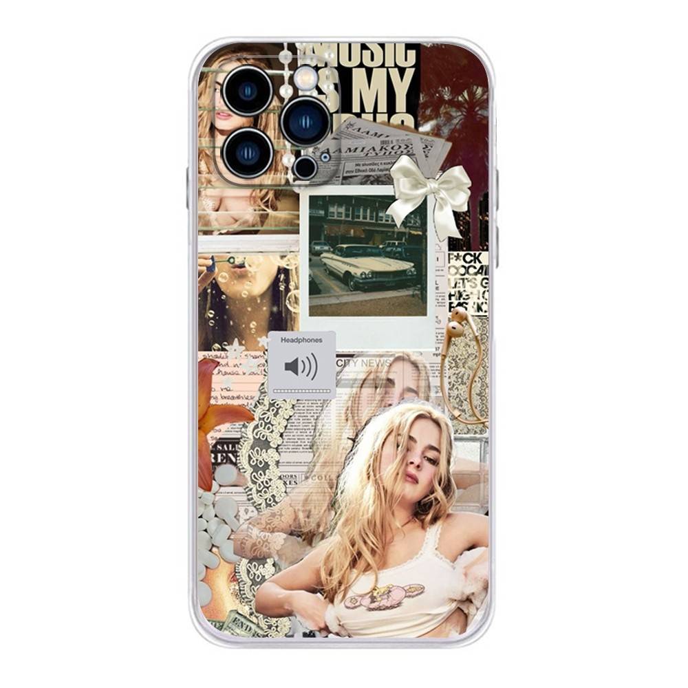 

Addison Rae Phone Case For iPhone 17 16,15,14,13,12,11 Plus,Pro,Max,XR,Plus,E,Mini Transparent Soft Cover iPhone14ProMax
