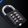 8 Digit Button Combination Lock Metal Anti-theft Password Pad Lock Waterproof Rust Proof Suitcase Combination Lock For Travel