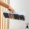 Dustproof Storage Box 4 Grid Desktop Storage Box Durable Organizer Case  Office Organizing