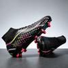 AG FG Grass Field Football Shoes PU Fabric Composite Upper TPU Wearproof Outsole Anti-slip Unisex Youth Sports Sneakers