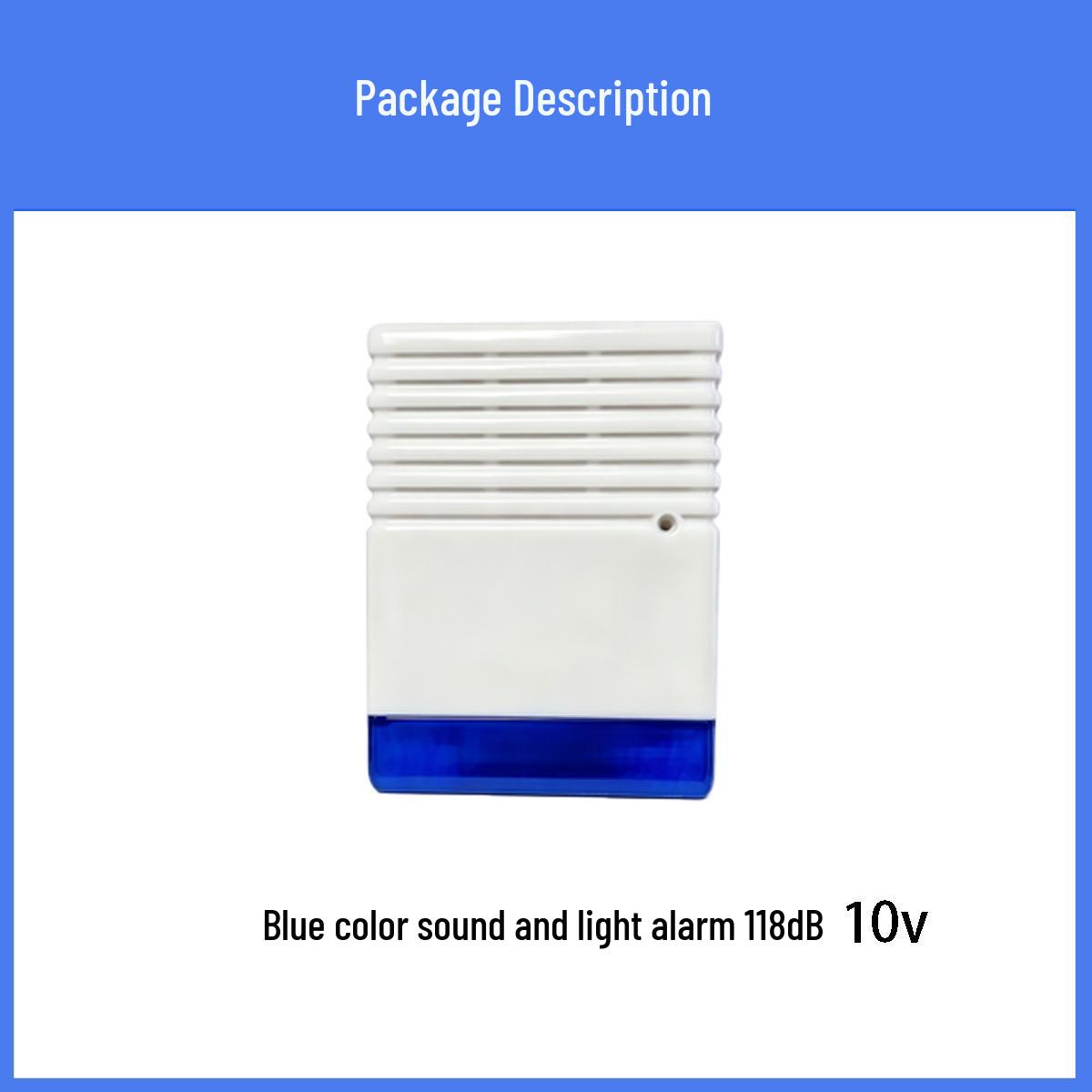 118dB High Volume Sound & Light Security Alarm Horn