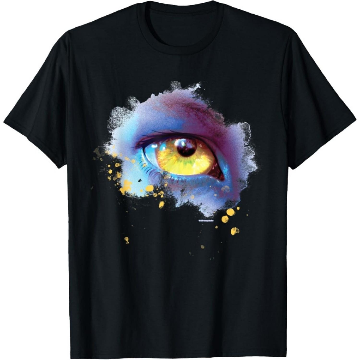 

The Way of Water Na’vi Golden Eye Watercolor T-Shirt XXXXXL чёрный