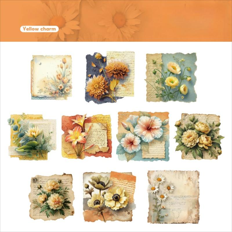 

Набор бумаги для скрапбукинга 20 листов, креативный, винтажный, материалы, набор для коллажа, DIY, джанк-журнал, фотоальбом, ретро-художественная бумага