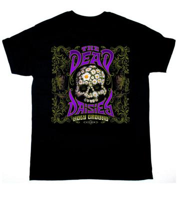 Vtg Dead Daisies - Holy Ground Cotton Black Full Size Unisex Shirt DI194 Unisex T-Shirt