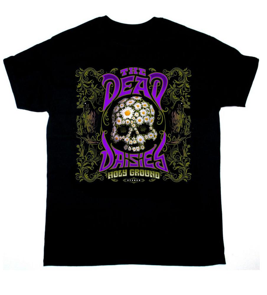 

Vtg Dead Daisies - Holy Ground Cotton Black Full Size Unisex Shirt DI194 Unisex T-Shirt L
