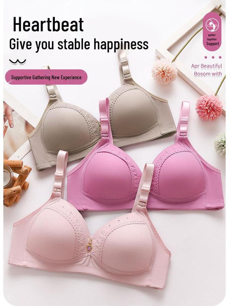 Imperial Grass Plus Size Full Coverage Adjustable Back Support No Underwire Bra