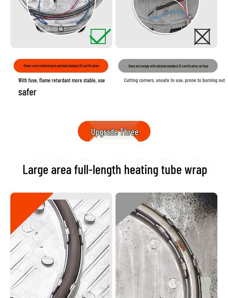 40CM Large Electric Griddle: Double-Sided Non-Stick Crepe & Pancake Pan for Home or Commercial Use