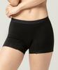 Ssaikeullin No-Liner Women'S Cotton Panties Square (Black)