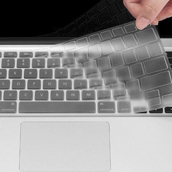 Flexible Ultra Dünne Klare TPU Tastaturabdeckung Skin für MacBook Air Pro 45974 Zoll