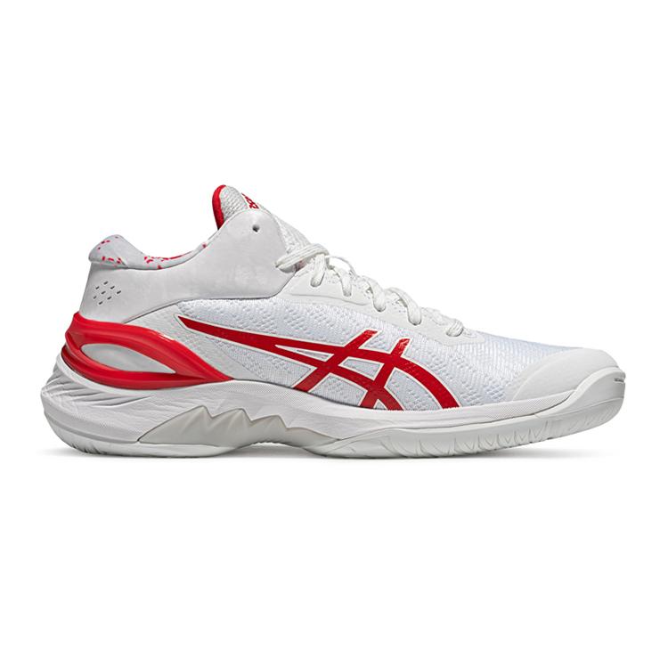 Asics Gelburst 28 Fashion Versatile Non-Slip Low-Top Basketball Shoes Men Sneakers White Red 1063A099-101