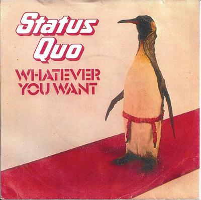 7inch Record STATUS QUO - Whatever You Want 6059242 Vertigo 1979 UK Rock Used