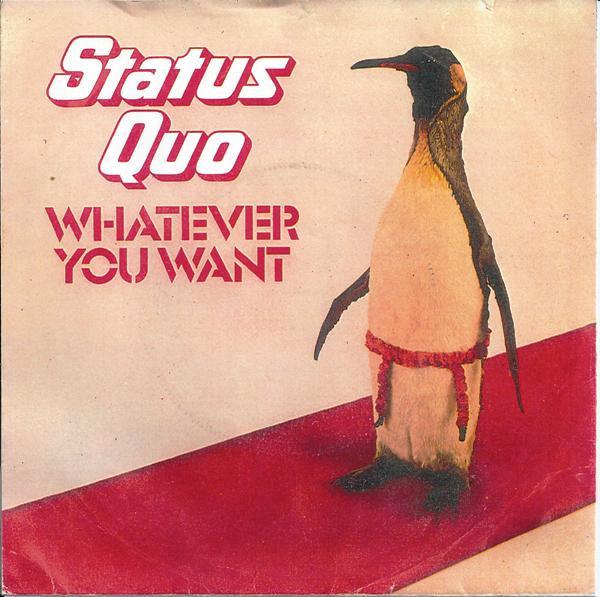 

7inch Record STATUS QUO - Whatever You Want 6059242 Vertigo 1979 UK Rock Used