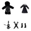 11.5 Inch Doll With Gift Box Black Dress Heels And Hair Perfect Toy Gift For Girls And Fans