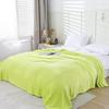 Einfarbige Decke, Korallenfleece, Dicke Flanell-Nap-Decke, Einzel- und Doppelbettdecke, Sofadecke