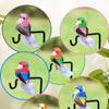 3/6Pcs 3D Fake Craft Birds Artificial Foam Birds Birthday Party Decorations Home Garden Wedding Decoration