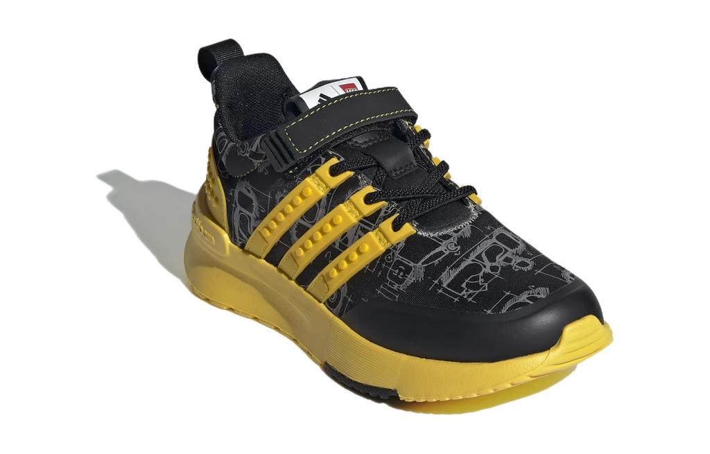 LEGO x Adidas Racer Tr 1.0 K Resistentes a la abrasión Caña baja Zapatillas de correr para niños Negro Amarillo Niños' GW1878
